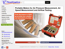Tablet Screenshot of flowkinetics.com